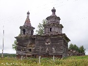 Кировская область, Лузский район, д. Варжа (Кузьминская), часовня Николая Чудотворца (1877)